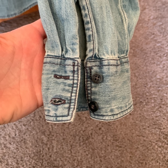 Express denim button down - Picture 3 of 4